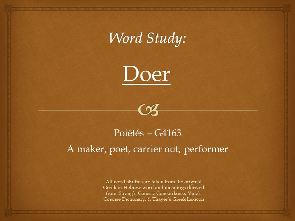 Word Study Doer